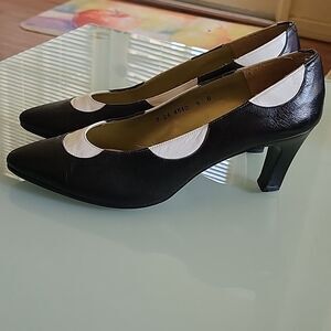  Vintage Spiegal Leather Heels
